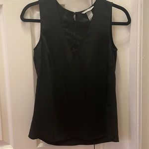 H&M blank tank with lace